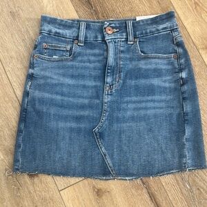 American Eagle Outfitters Blue Mini Jean Skirt